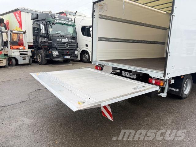 Fuso Canter 7C18/Koffer+LBW/kurz/NUR1800KM/Automatik Kapali kasa kamyonetler