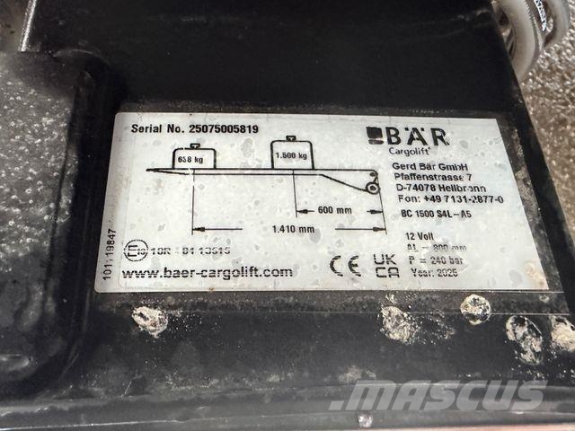 Fuso Canter 7C18/Koffer+LBW/kurz/NUR1800KM/Automatik Kapali kasa kamyonetler