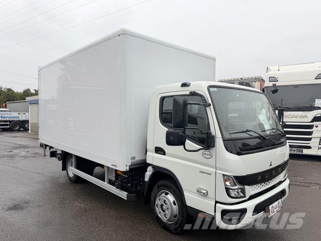 Fuso Canter 7C18/Koffer+LBW/kurz/NUR1800KM/Automatik Kapali kasa kamyonetler