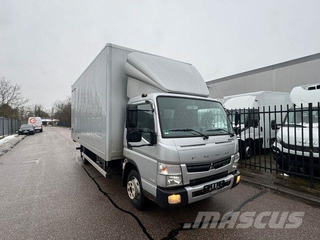 Fuso Canter 7C18 Koffer mit Ladebordwand *Klima* Lätta lastbilar