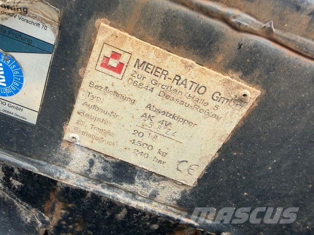 Fuso Canter 7c18, Meier-Ratio, Klima, Verbreiterbar Razstavljivi tovornjaki z žičnimi dvigali