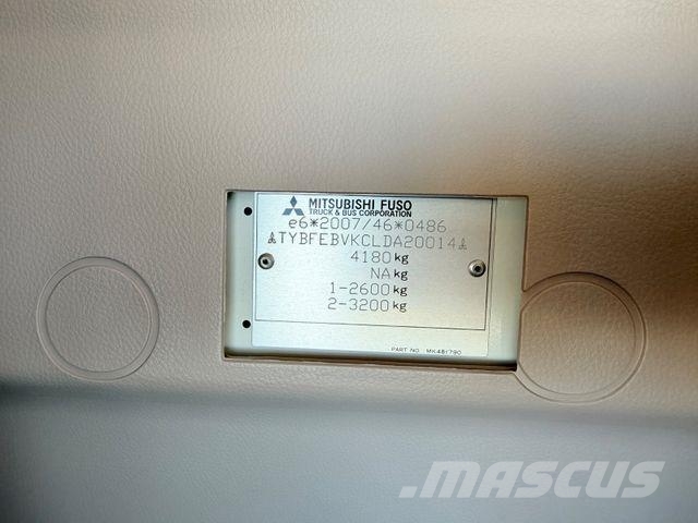 Fuso eCanter 4C15e/3-Sitzer/Scattolini-Pritsche/2TKM/ Kiperi