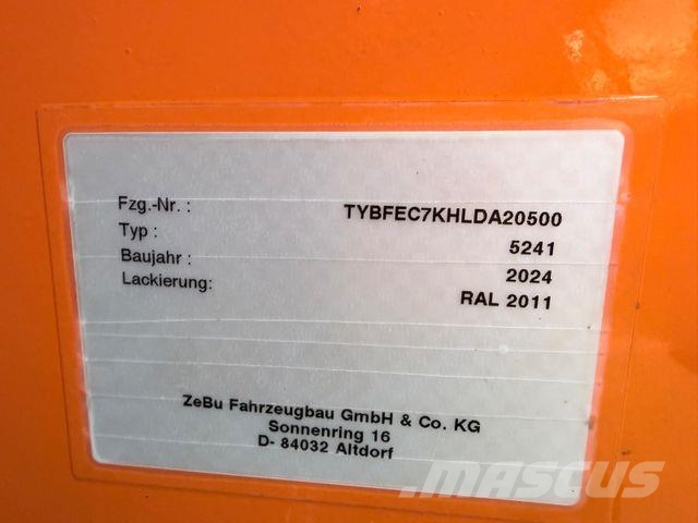 Fuso eCanter7C18e/200kmReichweite/L-Batterie/3Sitze Utilitaire benne
