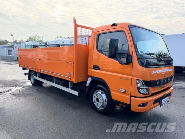 Fuso eCanter7C18e/200kmReichweite/L-Batterie/3Sitze Utilitaire benne