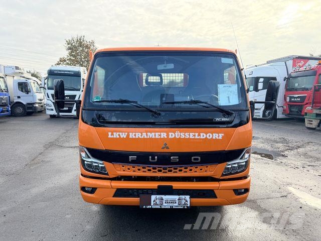Fuso eCanter7C18e/200kmReichweite/L-Batterie/3Sitze Utilitaire benne