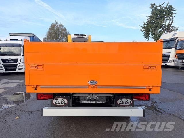 Fuso eCanter7C18e/200kmReichweite/L-Batterie/3Sitze Utilitaire benne