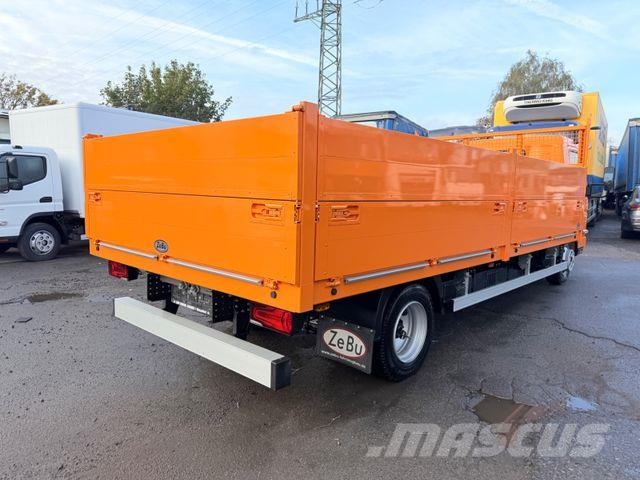 Fuso eCanter7C18e/200kmReichweite/L-Batterie/3Sitze Utilitaire benne
