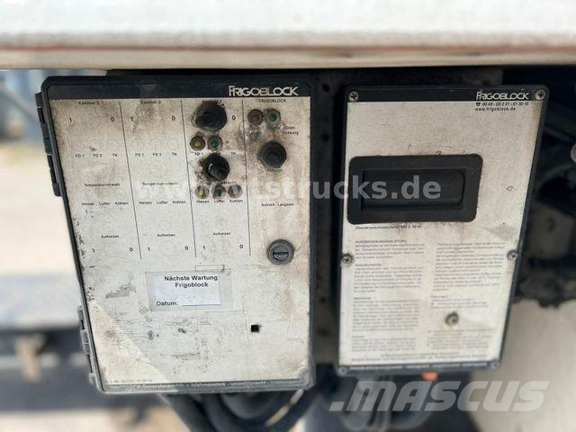  FZ.U.LK-Techn. Tandem Kühlkoffer mit LBW Прицепы-рефрижераторы