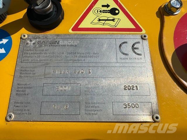 Garbin Fiber 630 E / Grabenfräse / Bst 700 h Bouw - Overige