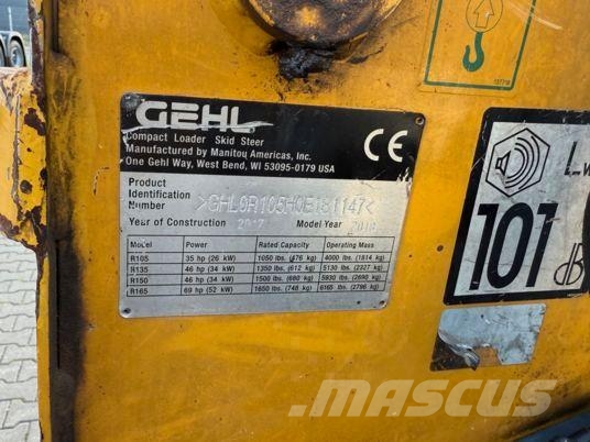 Gehl R105 Other components