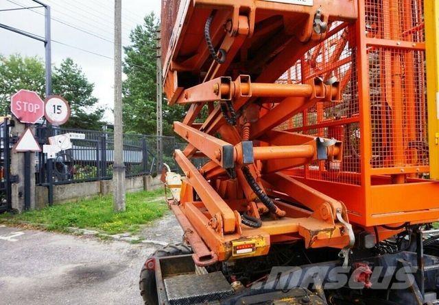 Geismar LAMA Rail Road Platform Schienen TWO WAY Съчленени стрелови подемници