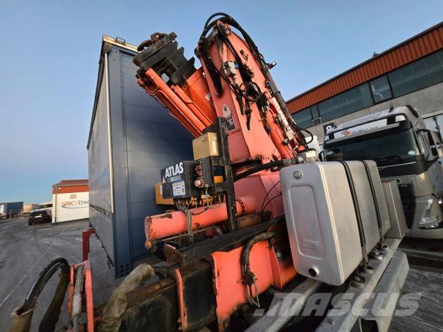 GLEICH PR.+PL. * ATLAS AK 190.1 * 16.3M KRAN * Containerchassis