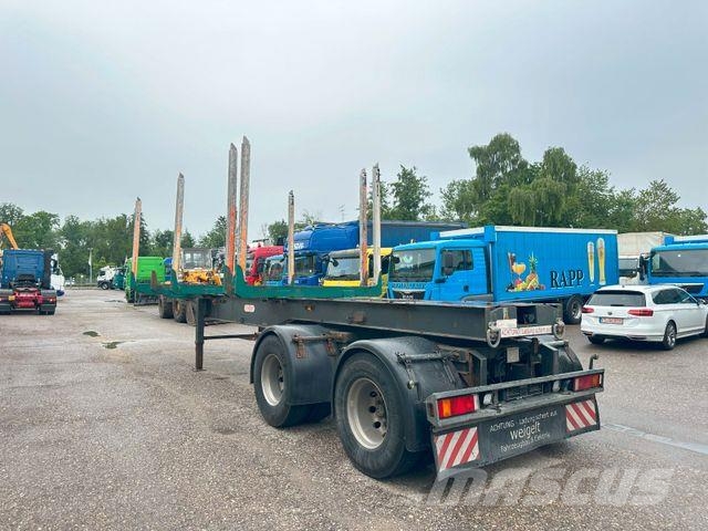 Glogger GSL ZWANGSGELENKT Návesy na prepravu kmeňov