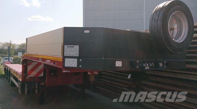 Goldhofer STN-L 3 (245) A "Stepstar" نصف مقطورة مسطحة منخفضة