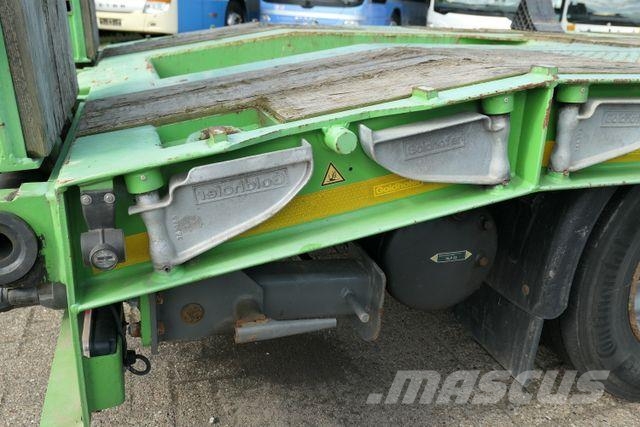 Goldhofer TU 3, hydr. Rampen, verbreiterbar, Baggermulde Nizki nakladalci