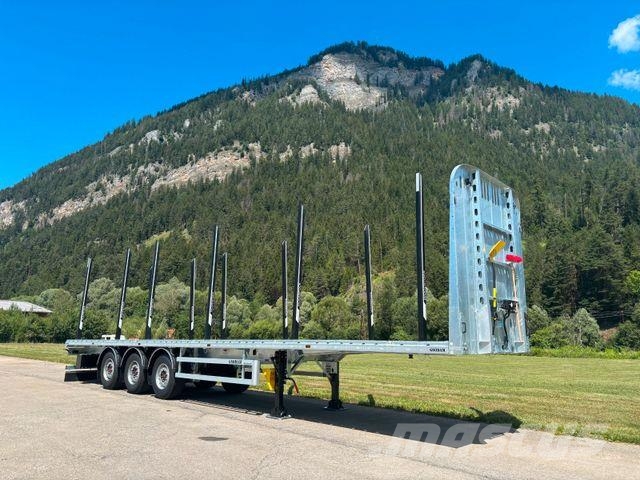 Gsodam Neuer Multimaxx20 FEUERVERZINKT Semirremolque de transporte de madera