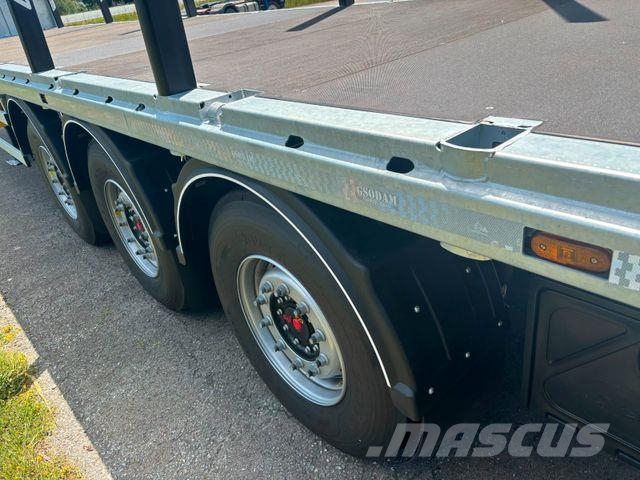 Gsodam Neuer Multimaxx20 FEUERVERZINKT Semirremolque de transporte de madera