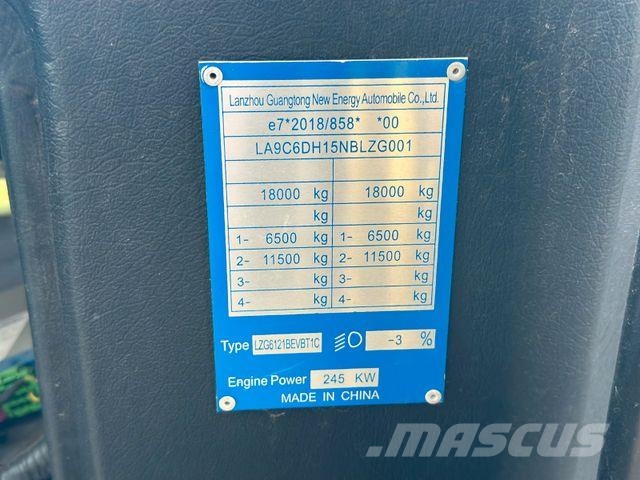 Guangtong Elektrobus | 12m Niederflur |67 Plätze Υπεραστικά Λεωφορεία