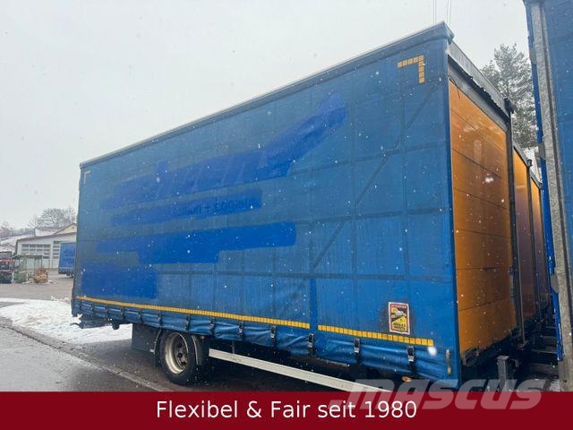H&W 1 Achs Pritsche 7,75x2,50x3,00m.Gg.11T.,Tüv05-26 篷布拖車