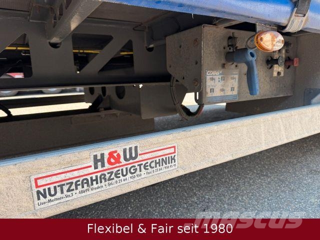 H&W HWZPS09,BPW-ScheibeSchiebeplane 9,10m.,Tüv06-26! Caja de lona