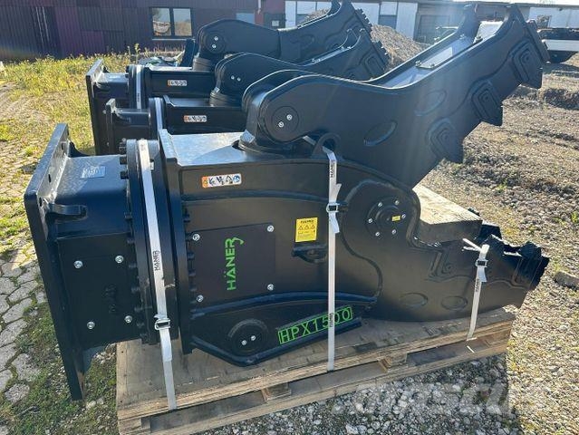 Häner HPX 1500, Pulverisierer, Abbruchzange Bagri goseničarji