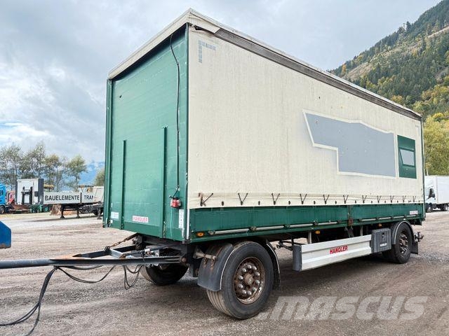 Hangler 2 PEL 18 Pritsche Plane Bordwand Rungen Remolques de caja de lona