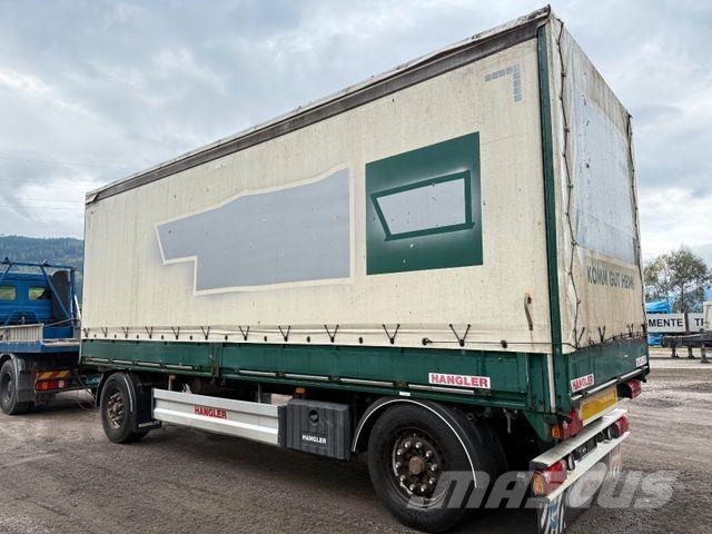 Hangler 2 PEL 18 Pritsche Plane Bordwand Rungen Remolques de caja de lona
