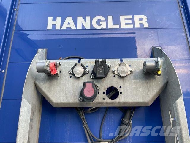 Hangler SPEZIAL AUFLIEGER FÜR MITNAHMESTAPLER Semirimorchi tautliner