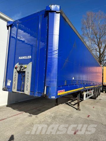 Hangler SPEZIAL AUFLIEGER FÜR MITNAHMESTAPLER Semirimorchi tautliner