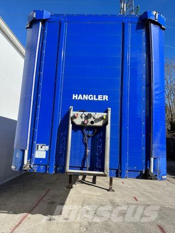 Hangler SPEZIAL AUFLIEGER FÜR MITNAHMESTAPLER Semirimorchi tautliner