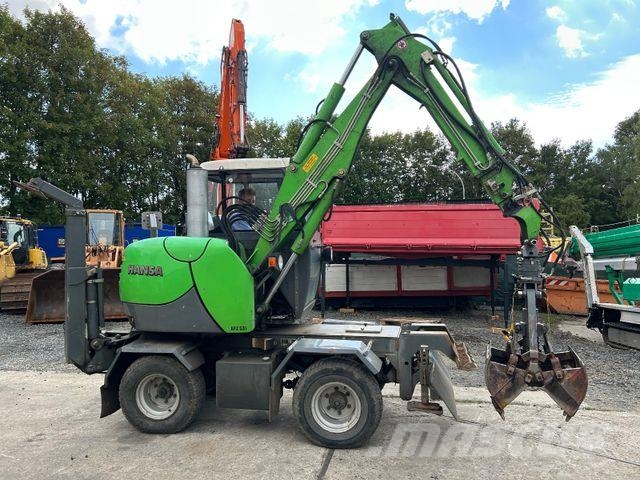Hansa APZ 531 / 4x4x4 / Friedhofsbagger Wielgraafmachines