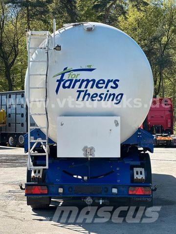 Heitling Silo 51m³ /TRIDEC/7Kammern /4Euter Semirremolques cisterna