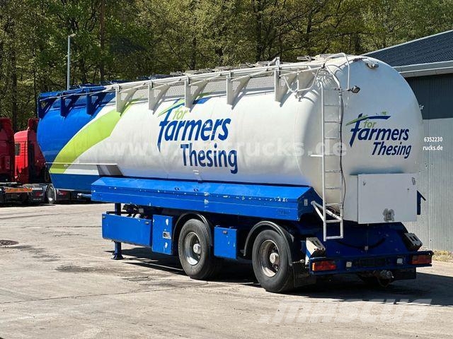 Heitling Silo 51m³ /TRIDEC/7Kammern /4Euter Semirremolques cisterna