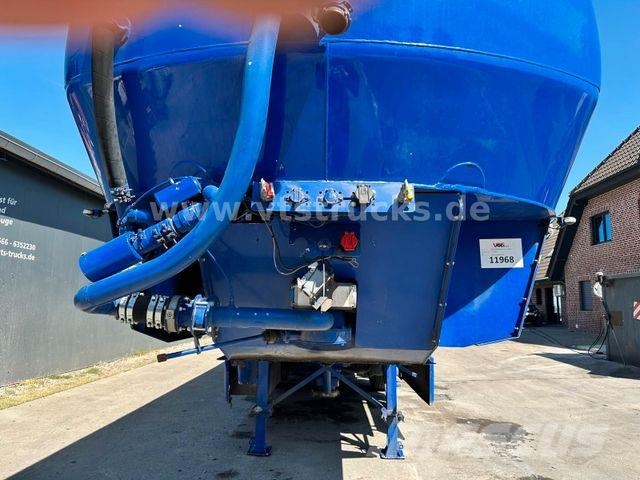 Heitling Silo 51m³ /TRIDEC/7Kammern /4Euter Semirremolques cisterna