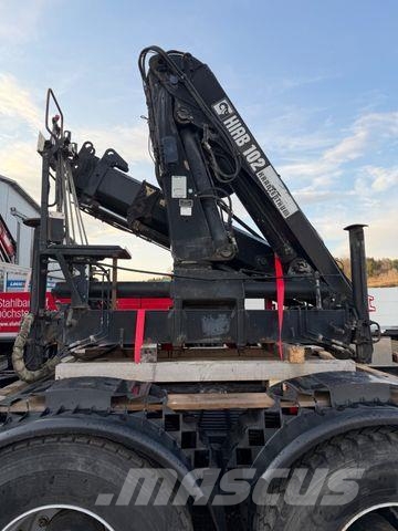 Hiab 102 + 105 Grúas torre
