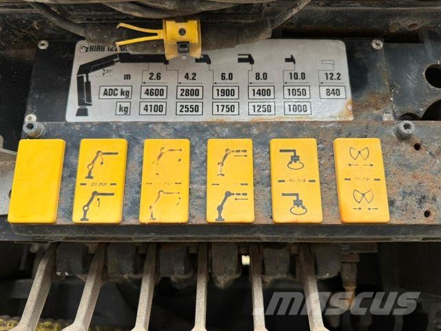 Hiab 122 BS-3 HIDUO * NUR KRAN * Vlakke laadvloer met kraan