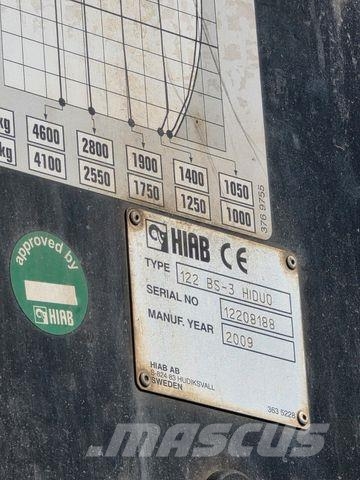 Hiab 122 BS-3 HIDUO * NUR KRAN * Vlakke laadvloer met kraan
