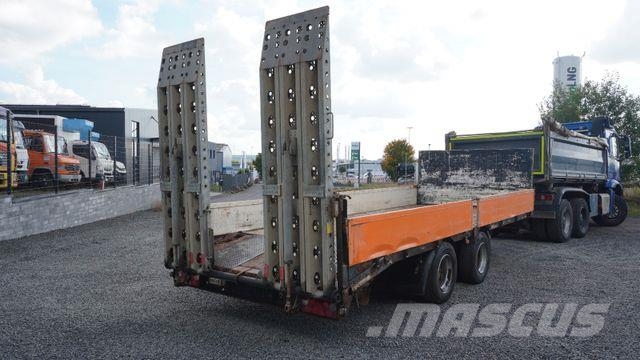 Hiebenthal TTH 18 Tieflader Rampen SAF-Achsen Tand Нискотоварачи