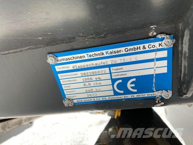 Hitachi Klappschaufel 4in1 für ZW75 - 6 C Sonstige Baumaschinen