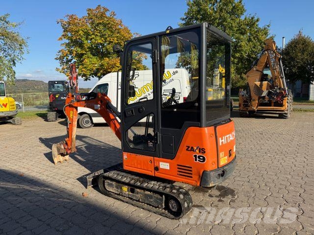 Hitachi ZX 19-5A CR, BJ 16, 3660 BH, MS01, Tieflöffel Mini pelle < 7t