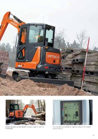 Hitachi ZX 48U-6 Minigraafmachines < 7t