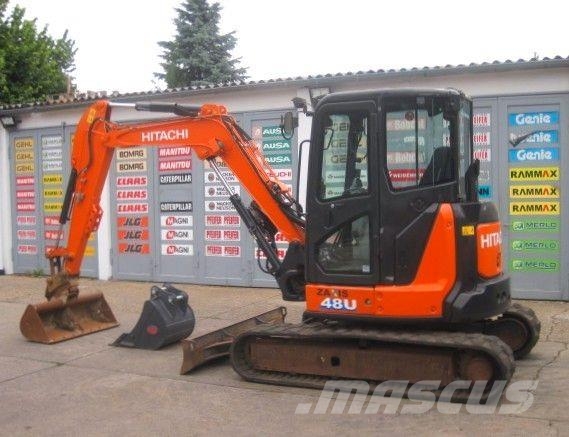 Hitachi ZX48U-5A-CLR * 2x Löffel * Minibagger < 7t