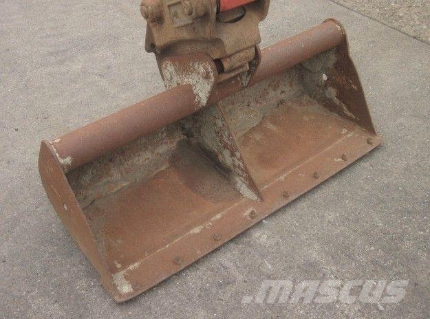 Hitachi ZX48U-5A-CLR * 2x Löffel * Minibagger < 7t