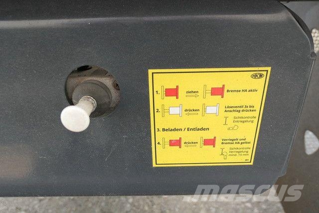 HKM G 18 ZL 5,0, Außenroller, Alu-Felgen,7m Behält Prikolice podvozja