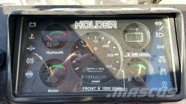 Holder C345 inkl. Stoll Aufbausauger & Pritschenaufba 曳引機