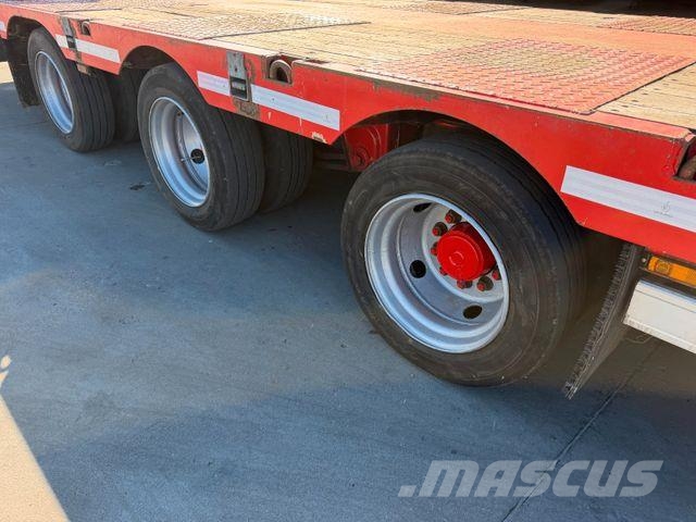 HRD Low Loader Low Deck Mega Extendable Žemo iškrovimo puspriekabės