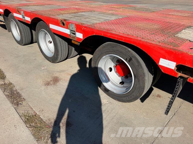 HRD Low Loader Low Deck Mega Extendable Žemo iškrovimo puspriekabės