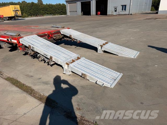 HRD Low Loader Low Deck Mega Extendable Žemo iškrovimo puspriekabės