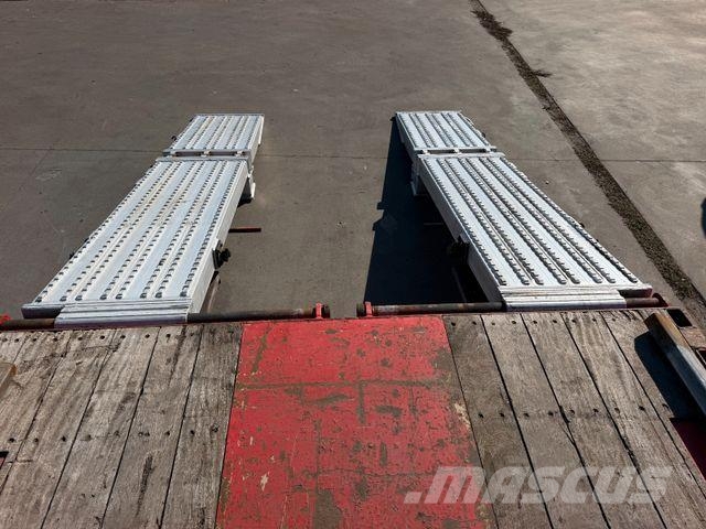 HRD Low Loader Low Deck Mega Extendable Žemo iškrovimo puspriekabės