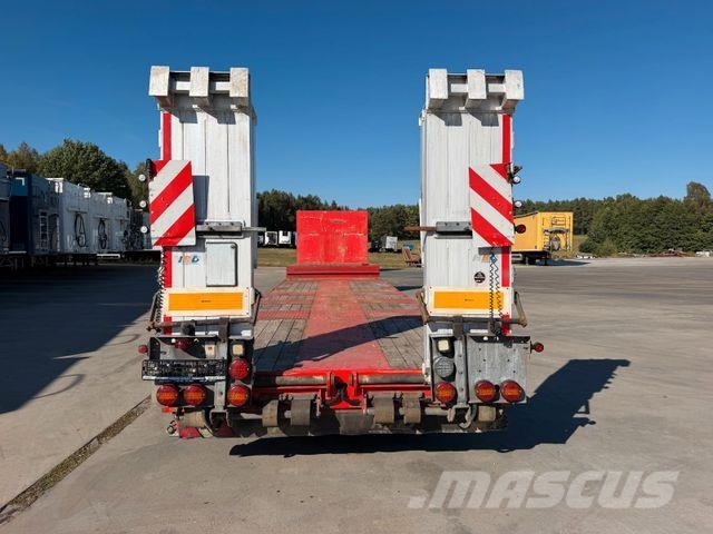 HRD Low Loader Low Deck Mega Extendable Žemo iškrovimo puspriekabės